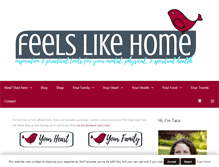 Tablet Screenshot of feelslikehomeblog.com